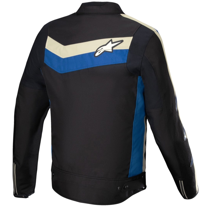 Giacca da moto Alpinestars T-Dyno Water Resistant nera-blu-beige