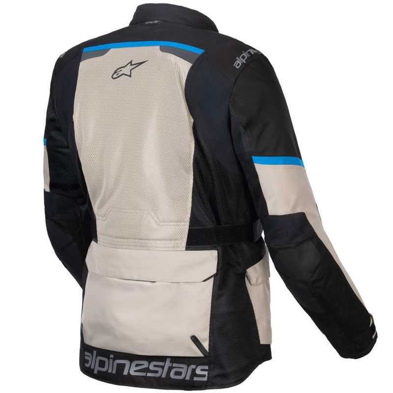 Giacca da moto Alpinestars Andes Air Drystar nero-grigio verde-blu
