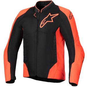 Giacca moto Alpinestars Viper Air V4 rosso fluo-nero