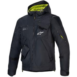 Giacca da moto Alpinestars MOGRESS AIR nero-lime-bianco
