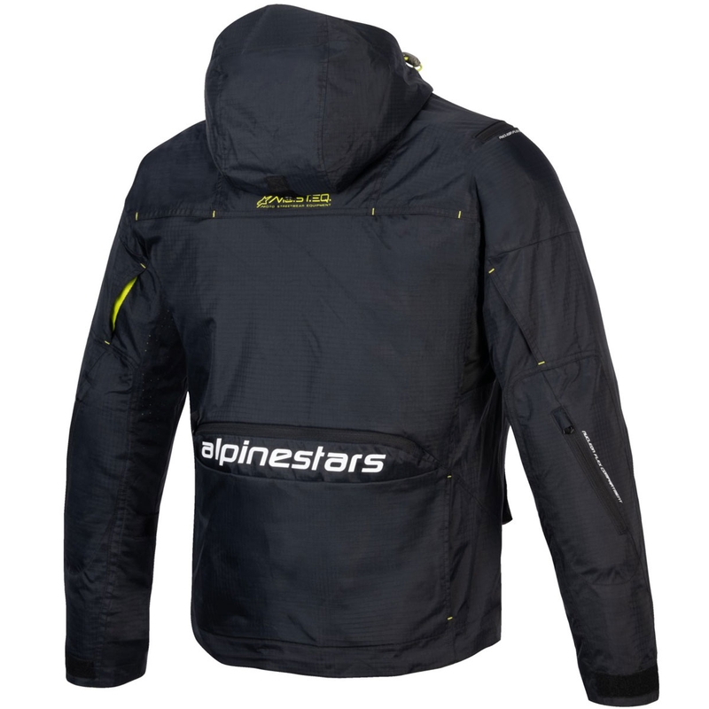 Giacca da moto Alpinestars MOGRESS AIR nero-lime-bianco