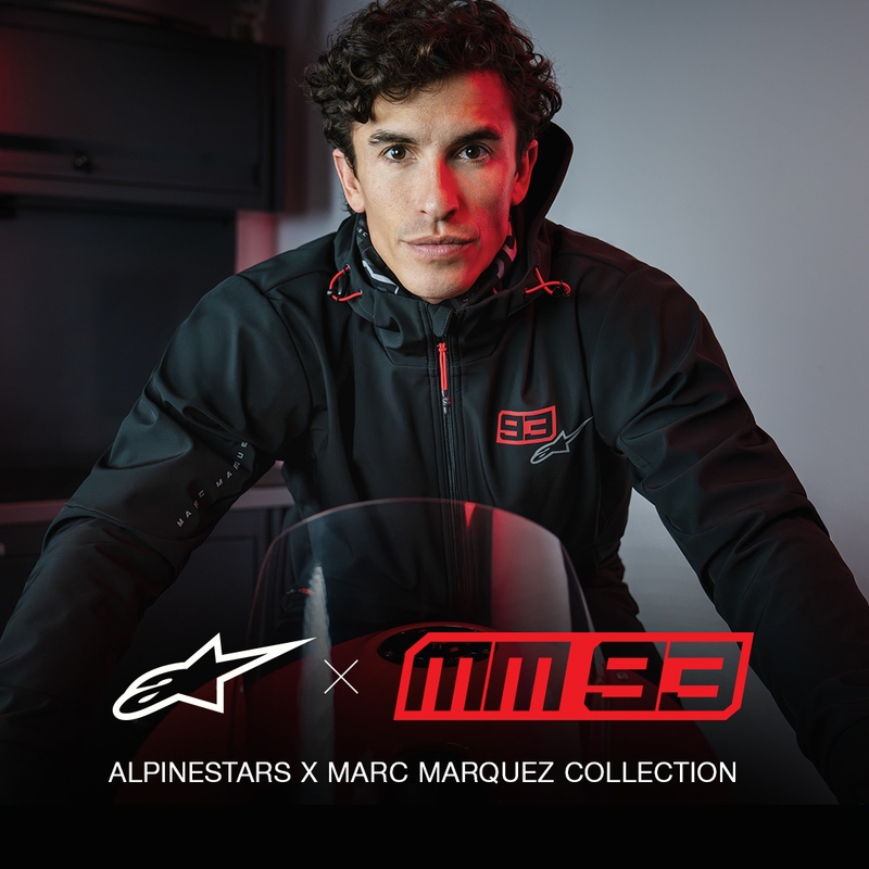 Felpa da moto Alpinestars RADIUM TECH HOODIE MM93 nera-rossa-grigia