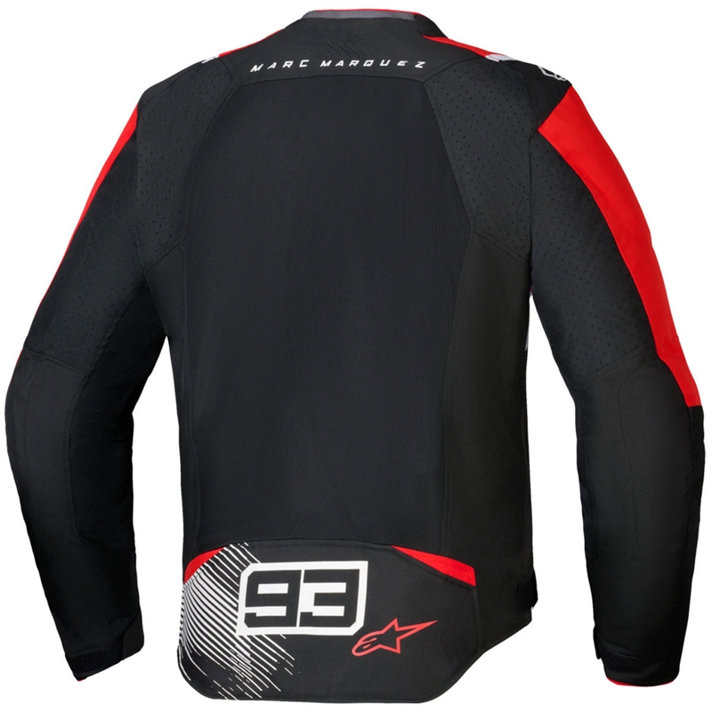 Giacca da moto Alpinestars T-SPS Air V2 MM93 collezione rosso-nero-bianco