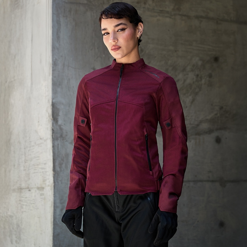 Giacca da moto donna Alpinestars STELLA C-1 AIR viola