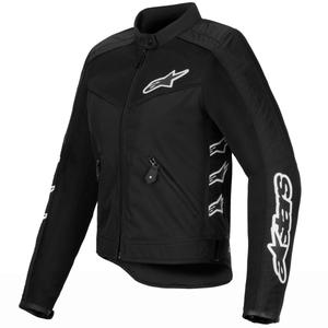 Giacca da moto Alpinestars STELLA T-DYNO AIR da donna nera-bianca