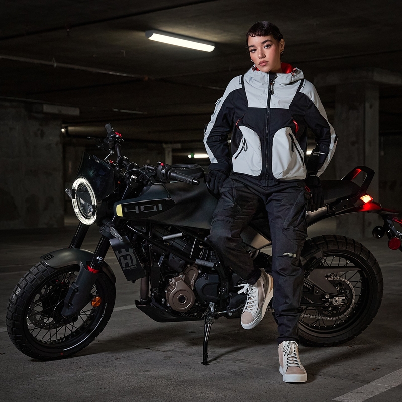 Giacca da moto Alpinestars MOLLY AIR da donna nero-mandorla