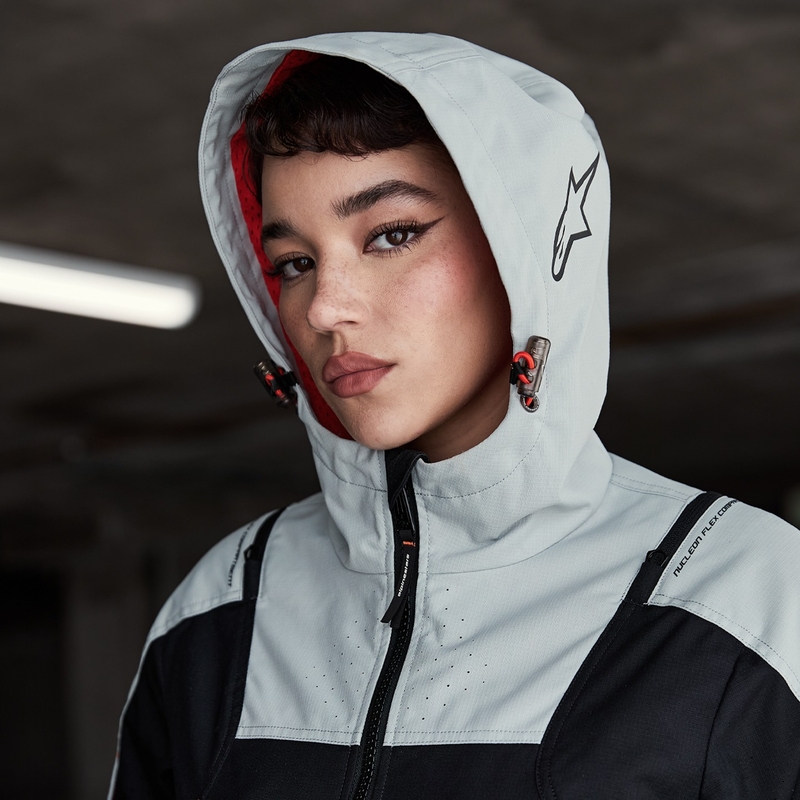 Giacca da moto Alpinestars MOLLY AIR da donna nero-mandorla