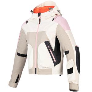 Giacca da moto Alpinestars MOLLY AIR da donna sabbia-rosa-mandorla