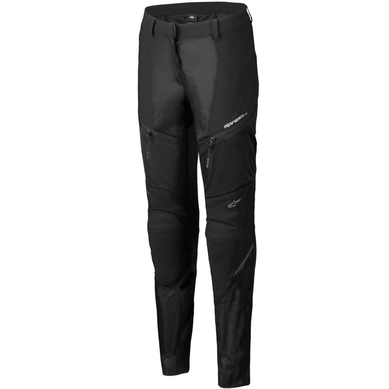 Pantaloni da moto donna Alpinestars STELLA TROOP-AIR neri-neri