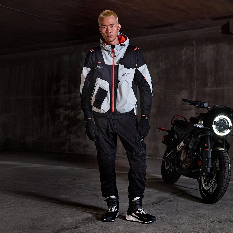 Pantaloni da moto Alpinestars ACTEON neri