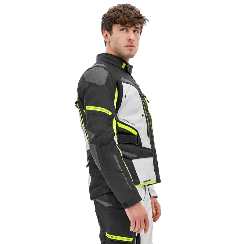 Giacca da moto Shima Dune giallo fluo