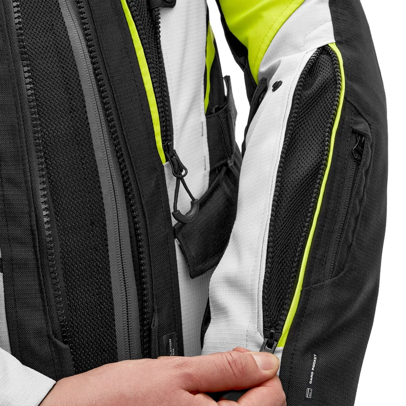 Giacca da moto Shima Dune giallo fluo