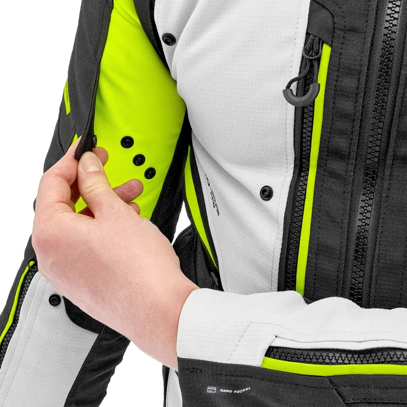Giacca da moto Shima Dune giallo fluo