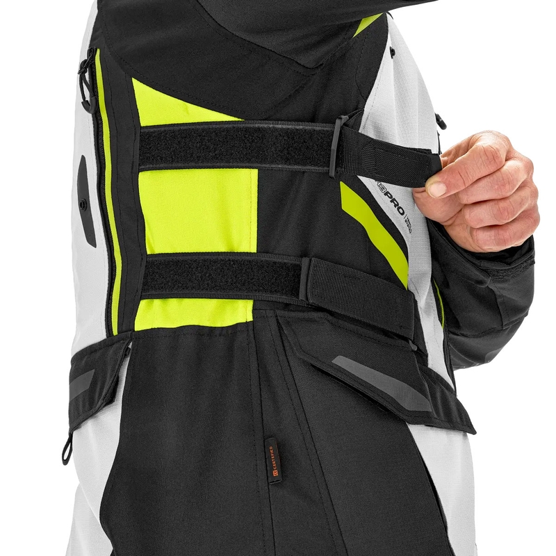 Giacca da moto Shima Dune giallo fluo