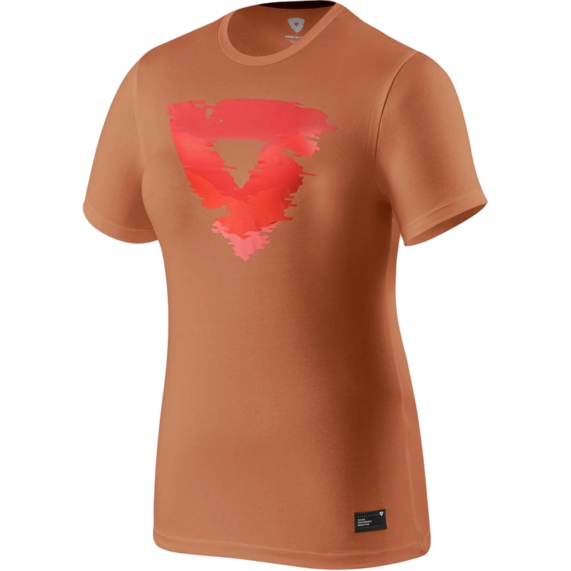 Revit Heather T-shirt da donna rossa