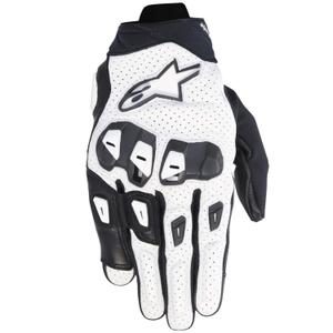 Guanti da moto Alpinestars SP X 7 bianco-nero