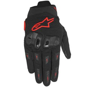Guanti da moto Alpinestars SP X 5 Air nero-rosso fluo