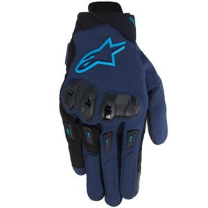 Guanti da moto Alpinestars SP X 3 blu scuro-azzurro