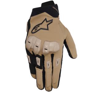 Guanti da moto Alpinestars SP X 3 cachi scuro-sabbia-nero