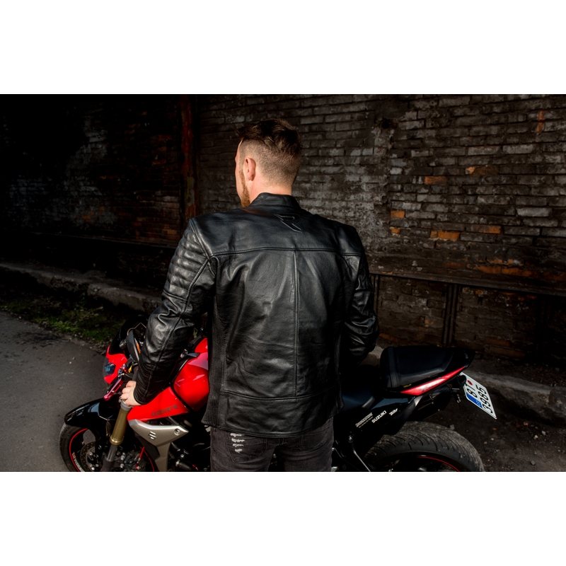 Bunda na motorku Street Racer Spirit černá