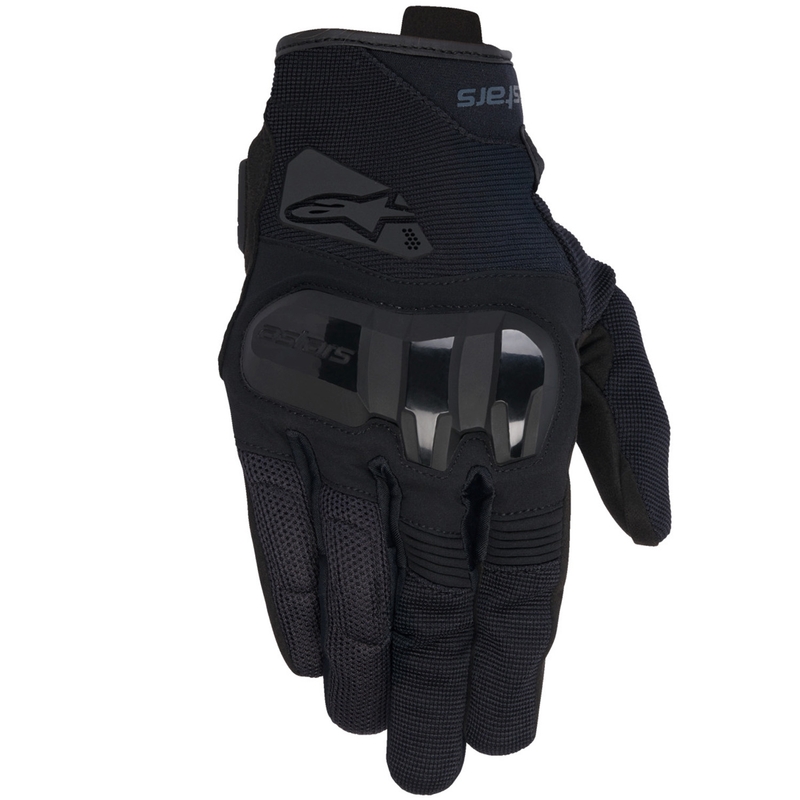 Guanti da moto da donna Alpinestars Chrome V2 nero-grigio scuro