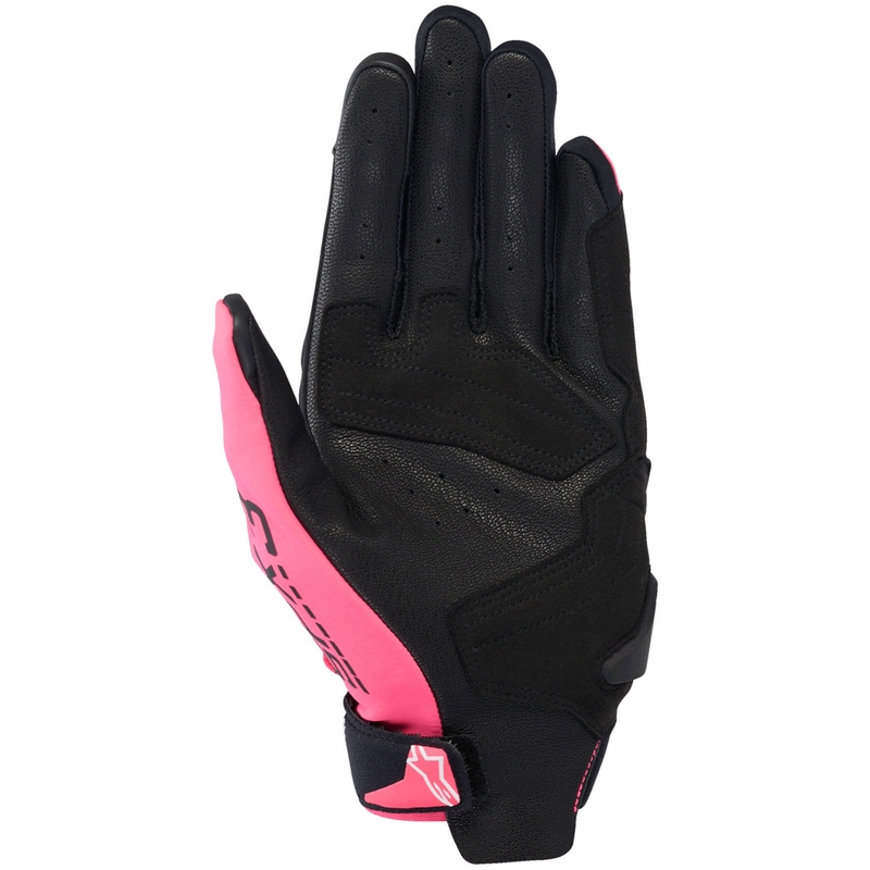 Guanti da moto Alpinestars STELLA SP X 3 da donna rosa-nero-bianco
