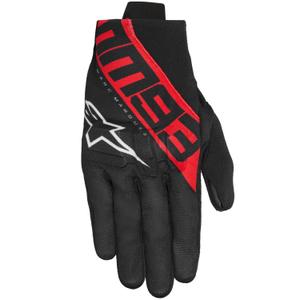 Collezione guanti da moto Alpinestars Reef V2 MM93 nero-rosso-bianco