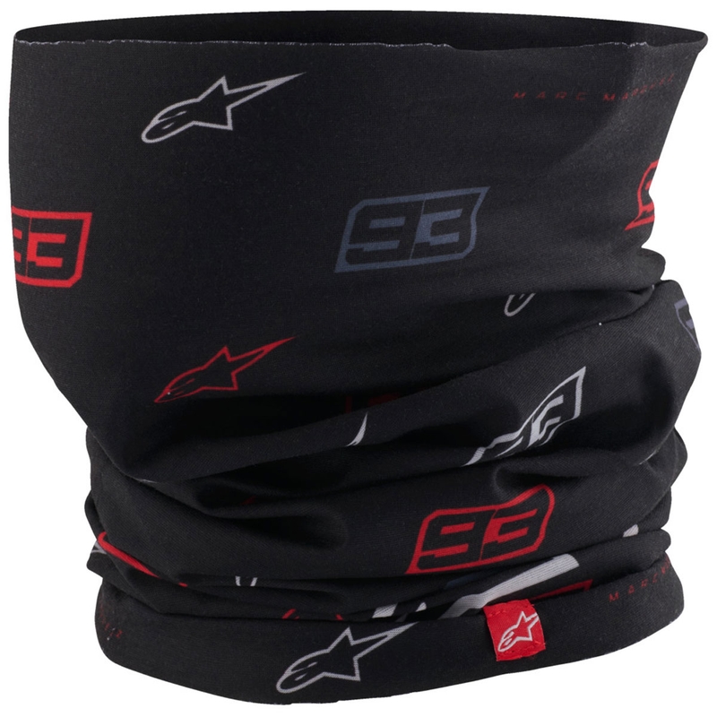 Alpinestars MM93 scaldacollo collezione nero-grigio-rosso