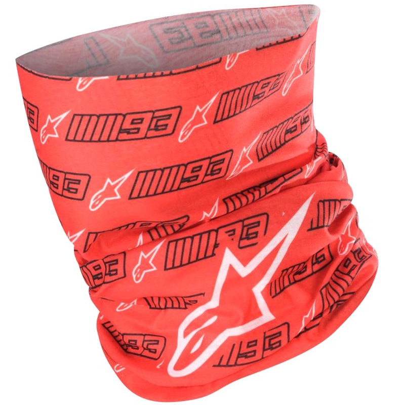 Alpinestars MM93 scaldacollo collezione rosso-nero-bianco