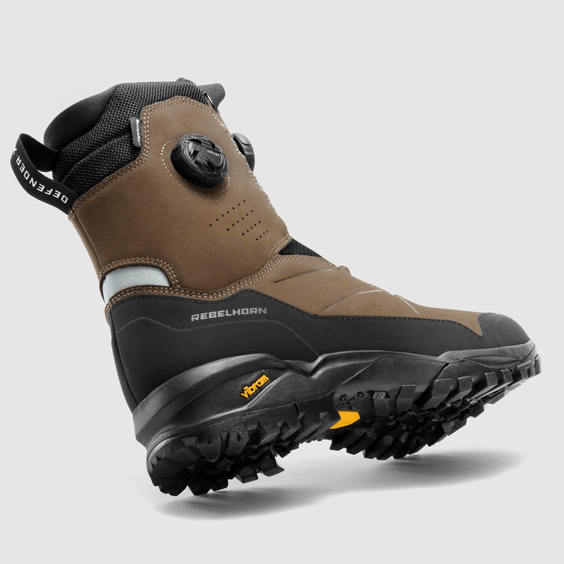 Stivali da moto Rebelhorn Defender X marroni