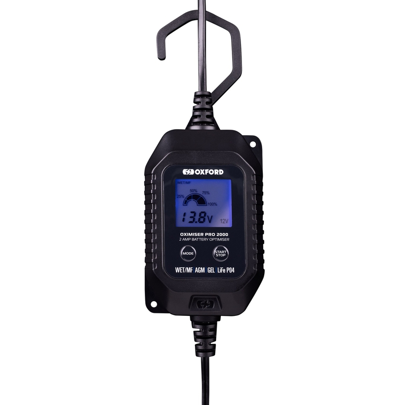Caricabatterie Oxford Oximiser Pro 2000 2A, 12V, 8-80Ah
