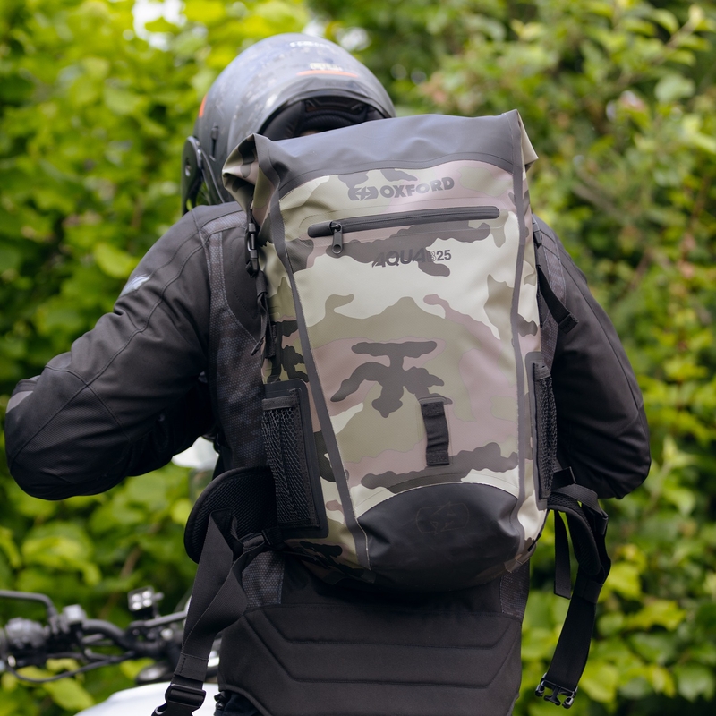 Zaino impermeabile Oxford B-25, mimetico