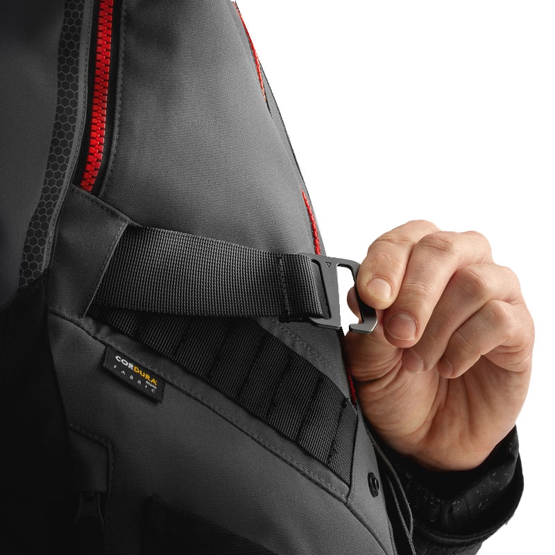 Giacca da moto Rebelhorn Hardy 3.0 antracite-grigio-giallo