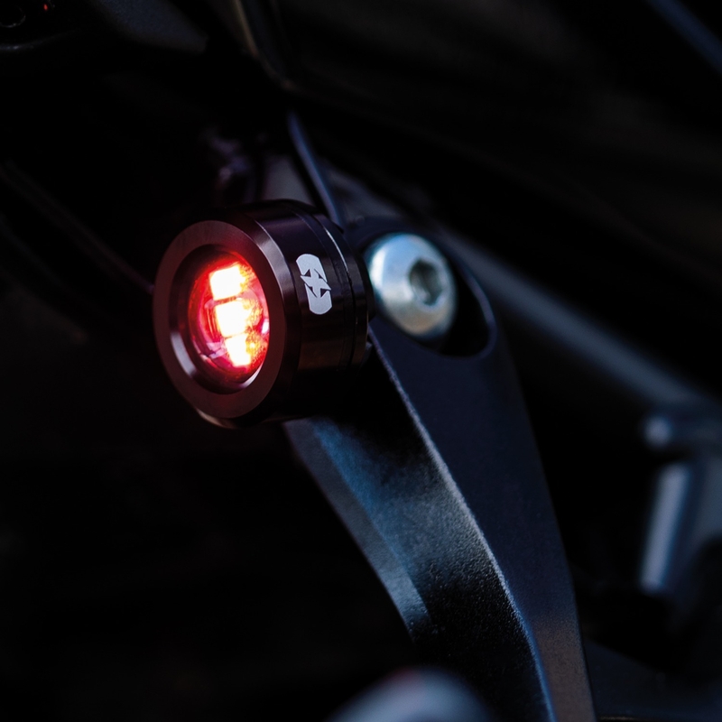 Luci supplementari Oxford Run light set posteriore nero