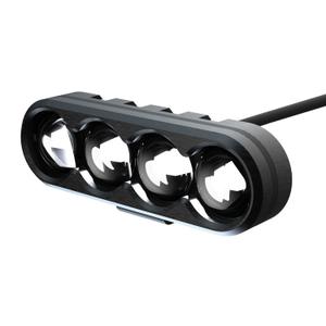 Luci supplementari Oxford Strip light set anteriore nero