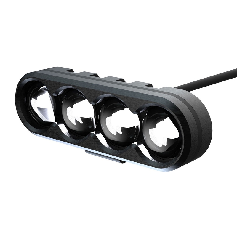 Luci supplementari Oxford Strip light set anteriore nero