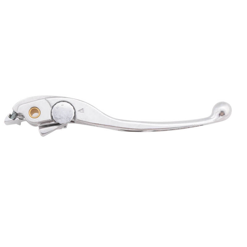 Leva freno moto Highsider BC 042 argento