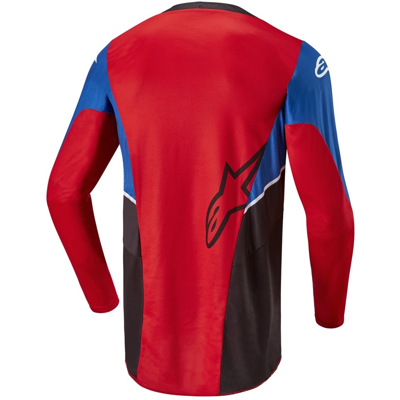Maglia da motocross Alpinestars Racer Iconic Honda Collection Rosso-Nero-Blu-Bianco