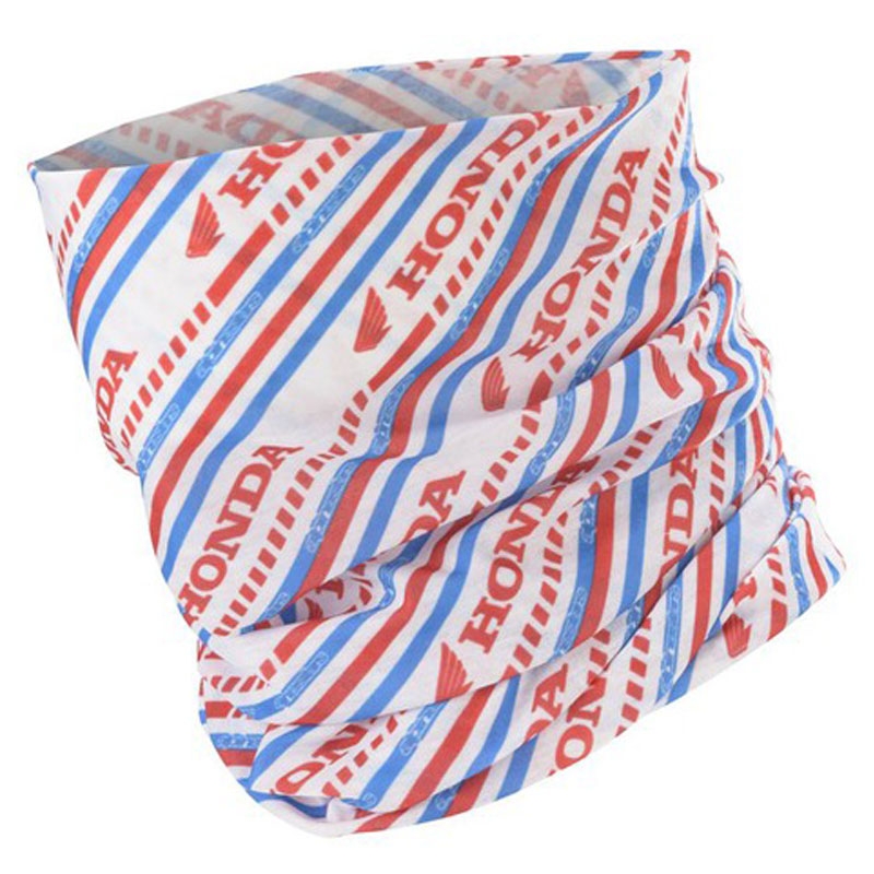 Alpinestars Honda Neck Tube Neckwarmer Collection bianco-rosso-blu