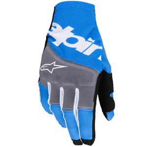 Guanti da motocross Alpinestars Techstar neri-blu
