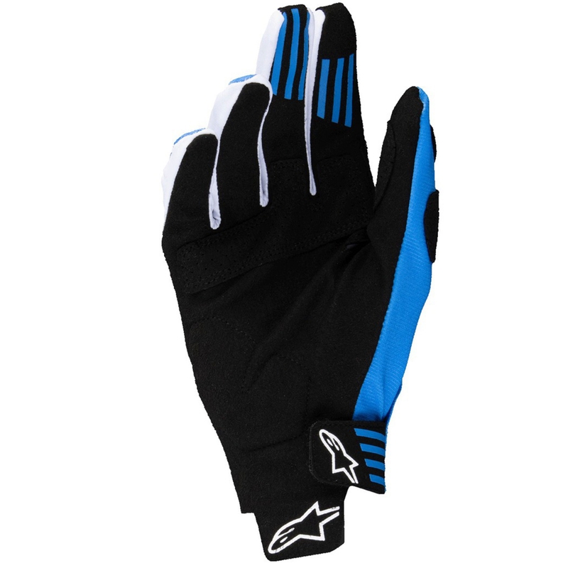 Guanti da motocross Alpinestars Techstar neri-blu