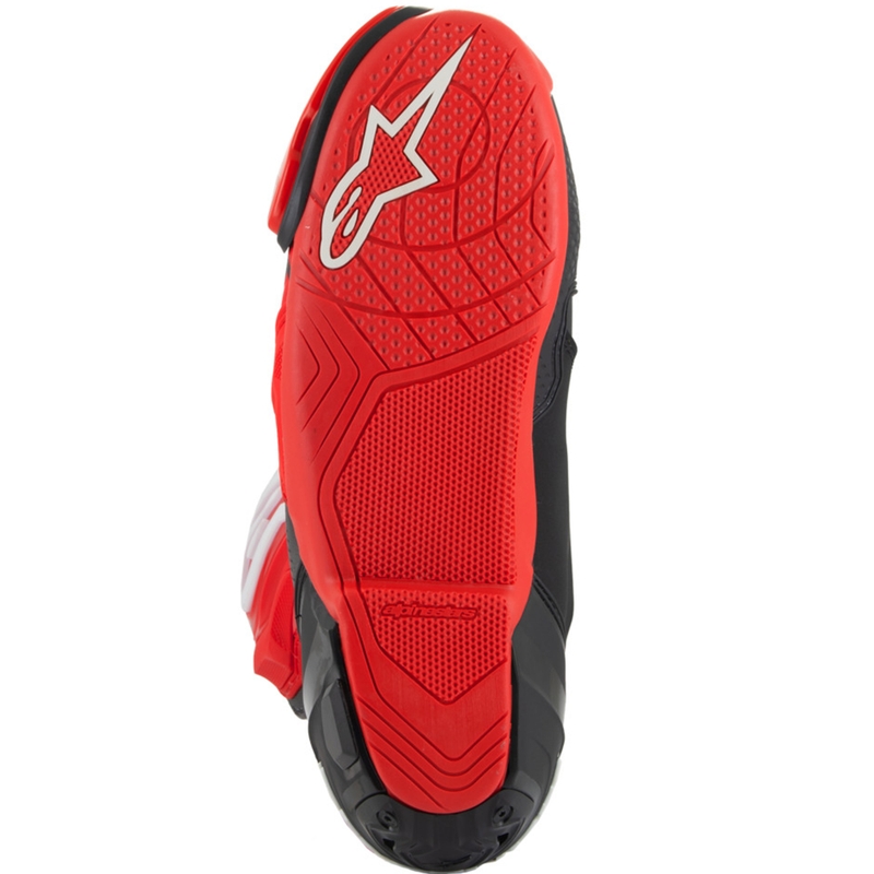 Stivali da moto Alpinestars Supertech R Vented edizione limitata Francesco Bagnaia rosso-nero