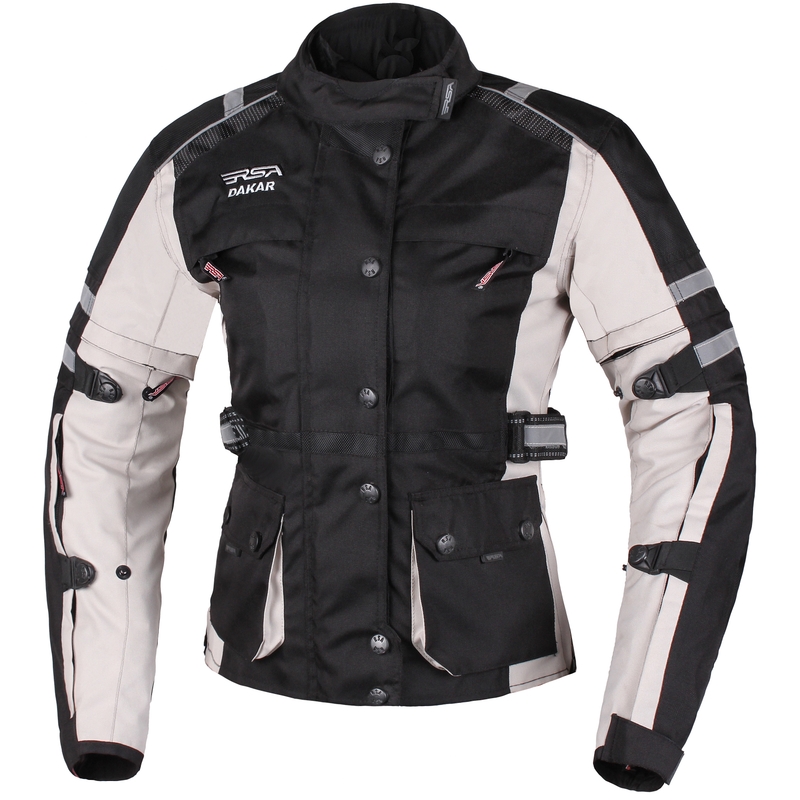 Dámská třívrstvá bunda RSA Dakar šedá výprodej