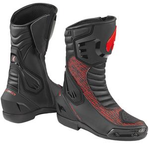 Stivali da moto Forma Freccia EVO nero-rosso