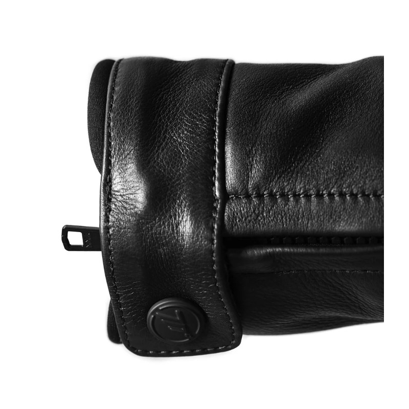 Giacca da motociclista in pelle Seventy Degrees SD-JL4 Legend Classic nera