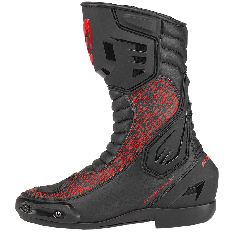 Stivali da moto Forma Freccia EVO nero-rosso