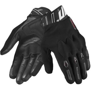Guanti da moto Seventy Degrees SD-N66 Fullgas nero-rosso-bianco