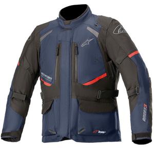 Giacca da moto Alpinestars Andes Drystar Blu scuro-Nero-Rosso