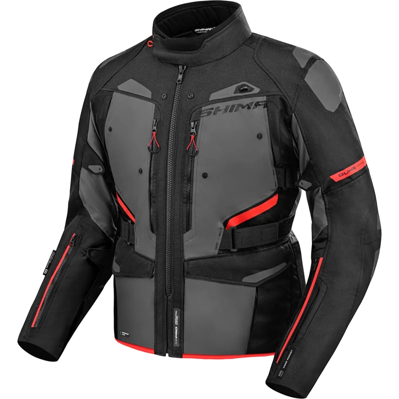 Giacca da moto Shima Dune rosso