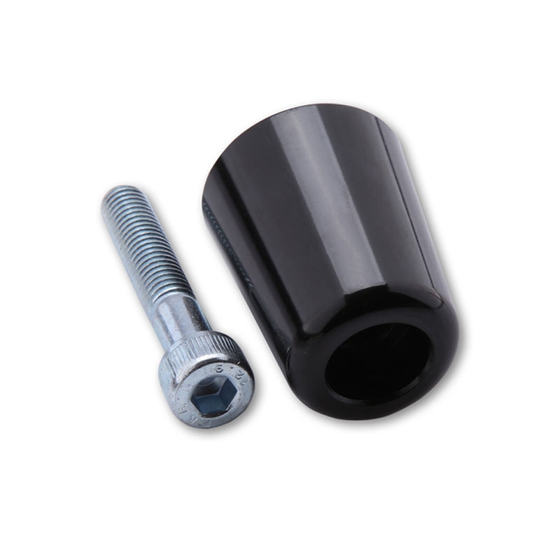 Terminali manubrio Highsider Smart per moto Kawasaki, neri